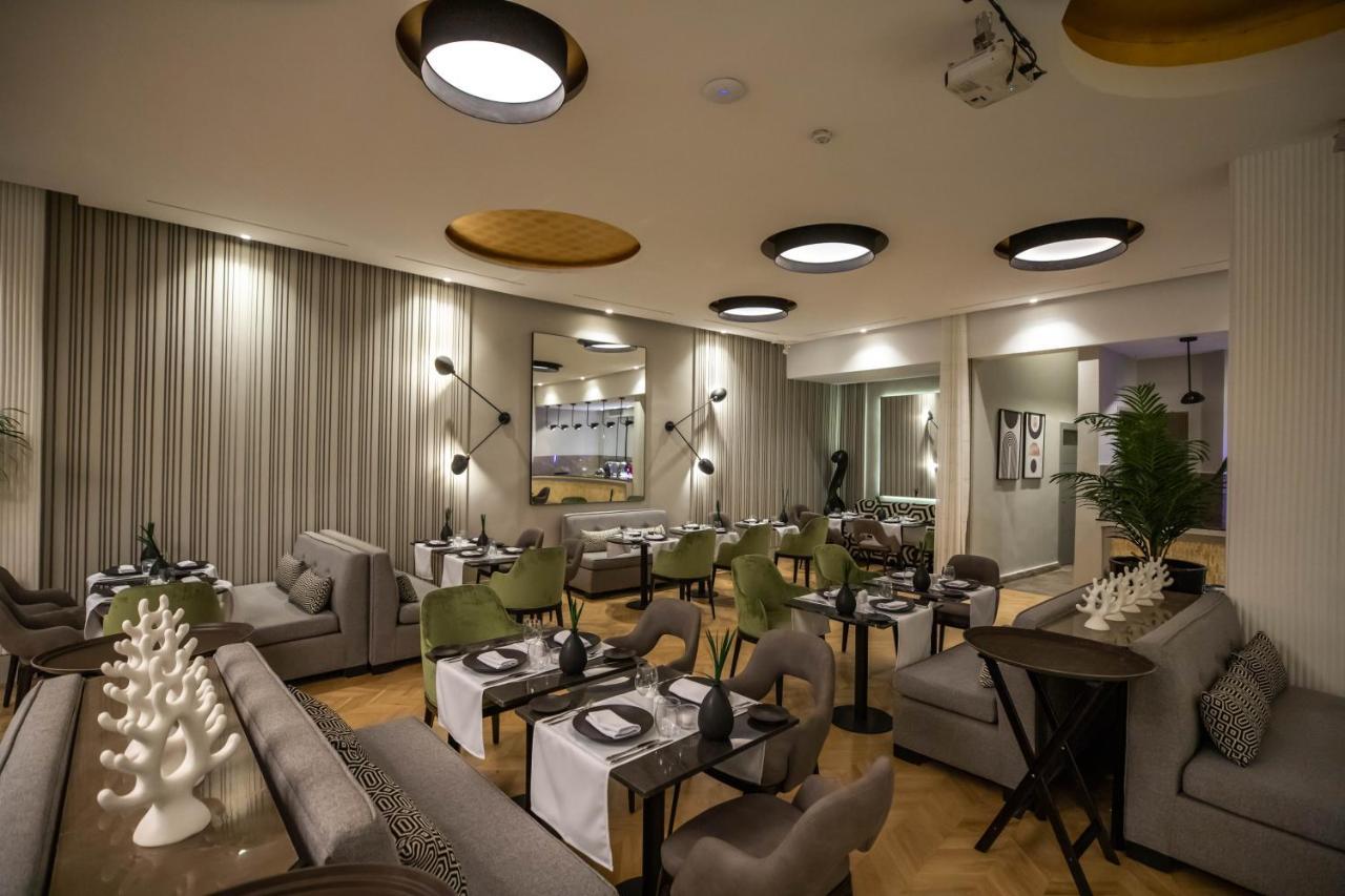 Gray Boutique Hotel Казабланка Екстериор снимка The interior of the restaurant